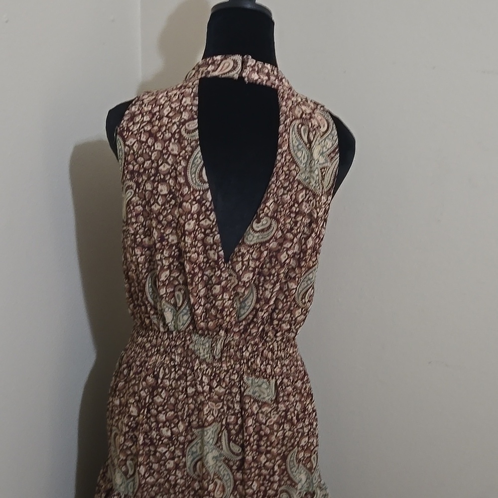 Womens Bohenian Aura Elegant Paisley Maxi Dress Size M - Picture 4 of 6